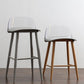 Coffee Shop Footrest Scandinavian Stool Matte Finish Plastic Barstool Clearhalo 'Bar Furniture' 'Bar Stools' 'bar_stools' 'furn' 'furn_bar_stools' 'Furniture' 'furniture_bar_stools' 'Kitchen & Dining Furniture' 5034019