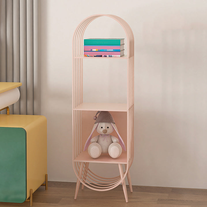 52"H Scandinavian 3-shelf Bookshelf Etagere Shelf Bookcase for Study Room Clearhalo 'Bookcases' 'furn' 'furn_bookcases' 'Furniture' 'furniture_bookcases' 'Office Furniture' 5034956