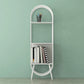 52"H Scandinavian 3-shelf Bookshelf Etagere Shelf Bookcase for Study Room White Clearhalo 'Bookcases' 'furn' 'furn_bookcases' 'Furniture' 'furniture_bookcases' 'Office Furniture' 5034964