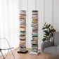 Scandinavian Vertical Corner Bookshelf Stainless Steel Material Bookshelf for Office Clearhalo 'Bookcases' 'Furniture' 'furniture_bookcases' 'Office Furniture' 5034991