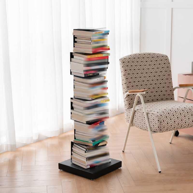 Scandinavian Vertical Corner Bookshelf Stainless Steel Material Bookshelf for Office Clearhalo 'Bookcases' 'Furniture' 'furniture_bookcases' 'Office Furniture' 5034993