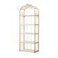 Glam Style Gold Bookshelf Metal Open Shelf Bookcase for Home 23.6"L x 13.8"W x 70.9"H Clearhalo 'Bookcases' 'furn' 'furn_bookcases' 'Furniture' 'furniture_bookcases' 'Office Furniture' 5035031