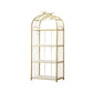 Glam Style Gold Bookshelf Metal Open Shelf Bookcase for Home Clearhalo 'Bookcases' 'furn' 'furn_bookcases' 'Furniture' 'furniture_bookcases' 'Office Furniture' 5035034