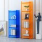 Acrylic Closed Back Standard Bookshelf Glam Vertical Bookshelf Clearhalo 'Bookcases' 'furn' 'furn_bookcases' 'Furniture' 'furniture_bookcases' 'Office Furniture' 5035107