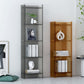 Acrylic Closed Back Standard Bookshelf Glam Vertical Bookshelf Clearhalo 'Bookcases' 'furn' 'furn_bookcases' 'Furniture' 'furniture_bookcases' 'Office Furniture' 5035112