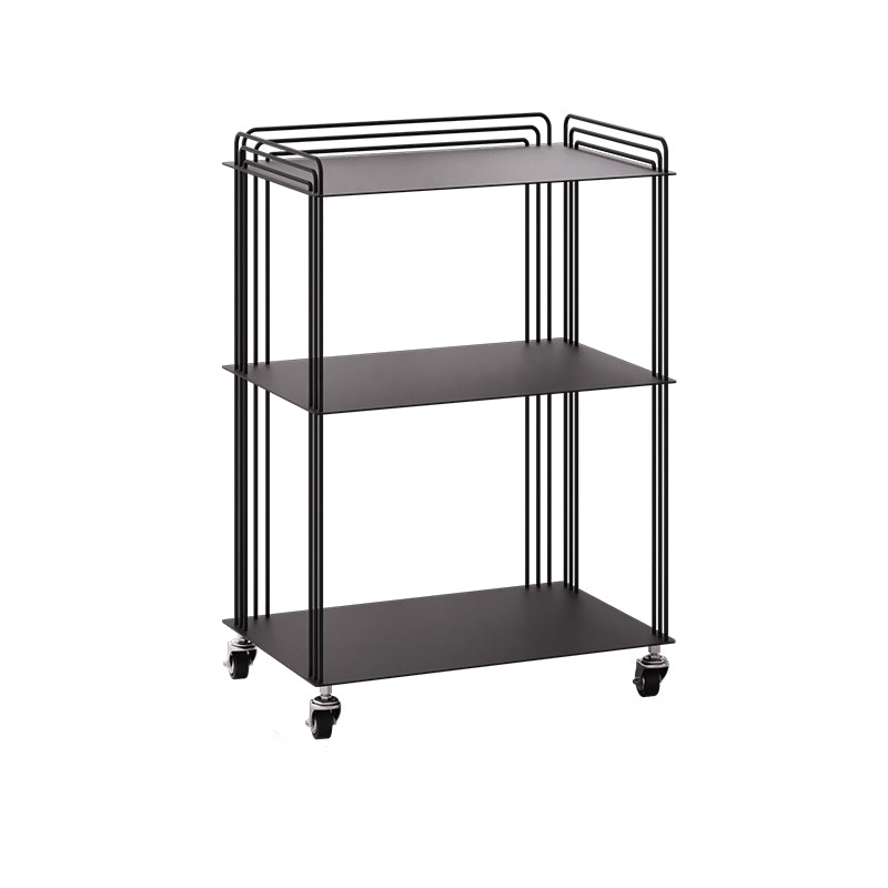 Scandinavian Geometric Bookcase Metal Shelves Included Bookshelf,26" H x 11.8" W Black Clearhalo 'Bookcases' 'furn' 'furn_bookcases' 'Furniture' 'furniture_bookcases' 'Office Furniture' 5035166
