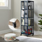 Scandinavian Metal Open Etagere Bookshelf with Iron Frame and Shelf Clearhalo 'Bookcases' 'Furniture' 'furniture_bookcases' 'Office Furniture' 5035193