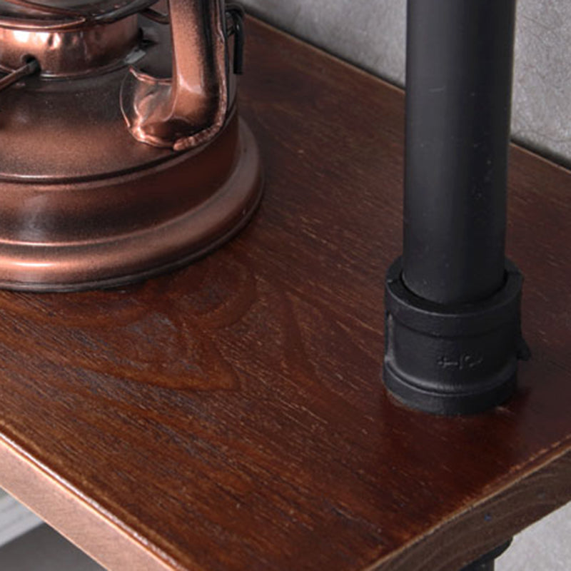 Metal Floating Bookcase Industrial Style Closed Back Shelf for Home Office Clearhalo 'Bookcases' 'furn' 'furn_bookcases' 'Furniture' 'furniture_bookcases' 'Office Furniture' 5035243