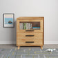 Manufactured Wood Standard Bookcase Scandinavian Bookcase with Door 31.5"L x 15.4"W x 37"H Natural Drawers Clearhalo 'Bookcases' 'furn' 'furn_bookcases' 'Furniture' 'furniture_bookcases' 'Office Furniture' 5035272