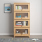 Manufactured Wood Standard Bookcase Scandinavian Bookcase with Door Natural Cabinets Clearhalo 'Bookcases' 'furn' 'furn_bookcases' 'Furniture' 'furniture_bookcases' 'Office Furniture' 5035279