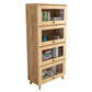 Manufactured Wood Standard Bookcase Scandinavian Bookcase with Door Clearhalo 'Bookcases' 'furn' 'furn_bookcases' 'Furniture' 'furniture_bookcases' 'Office Furniture' 5035280