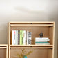 Manufactured Wood Standard Bookcase Scandinavian Bookcase with Door Clearhalo 'Bookcases' 'furn' 'furn_bookcases' 'Furniture' 'furniture_bookcases' 'Office Furniture' 5035282