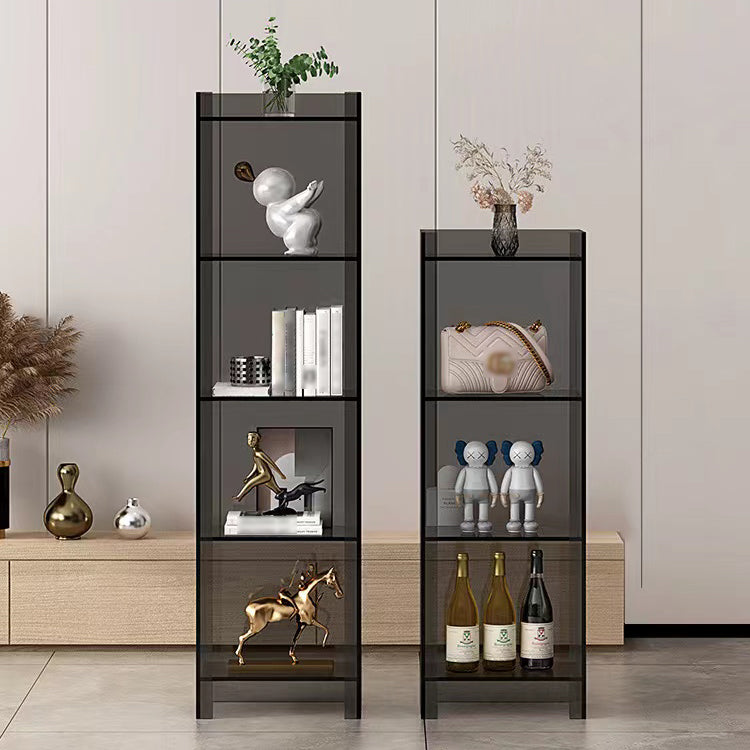 Scandinavian Style Shelf Bookcase Acrylic Closed Back Bookshelf for Home Office Clearhalo 'Bookcases' 'furn' 'furn_bookcases' 'Furniture' 'furniture_bookcases' 'Office Furniture' 5035311