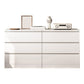 Modern Simple Sideboard Engineered Wood Buffet Table with Drawer for Living Room 47"L x 16"W x 27"H White Clearhalo 'buffet_sideboard' 'Buffets & Sideboards' 'furn' 'furn_buffet_sideboard' 'Furniture' 'furniture_buffet_sideboard' 'Kitchen & Dining Furniture' 5035399