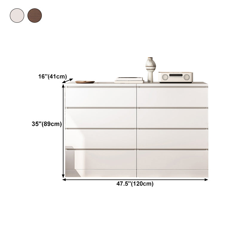 Modern Simple Sideboard Engineered Wood Buffet Table with Drawer for Living Room Clearhalo 'buffet_sideboard' 'Buffets & Sideboards' 'furn' 'furn_buffet_sideboard' 'Furniture' 'furniture_buffet_sideboard' 'Kitchen & Dining Furniture' 5035417
