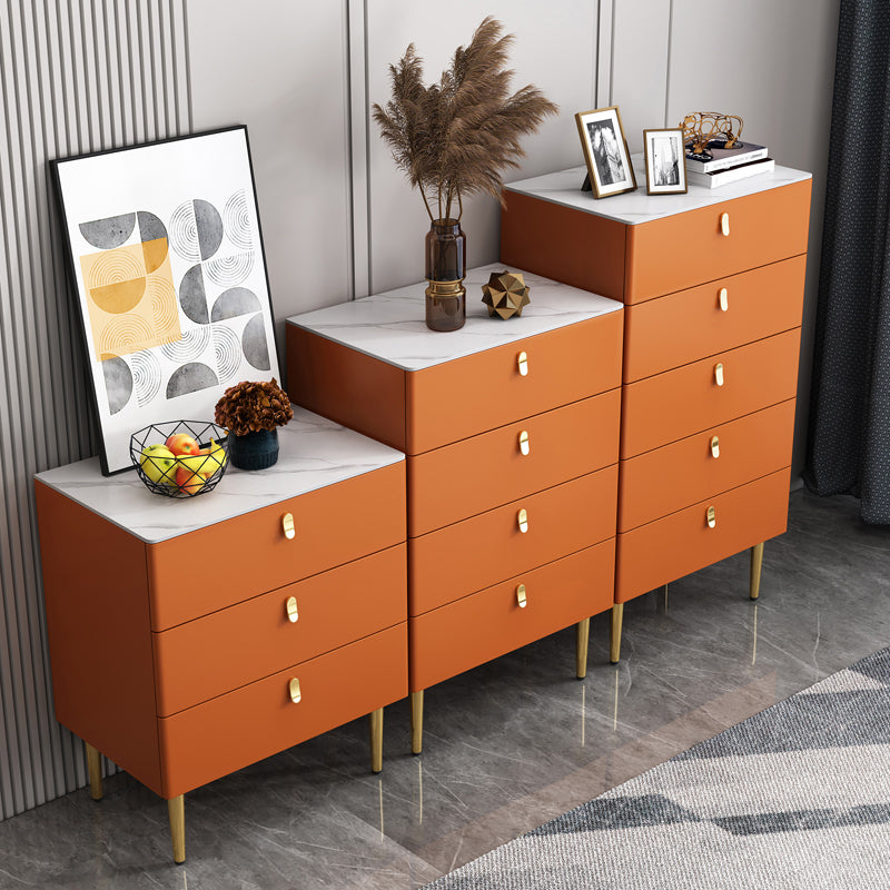 Glam Buffet/Console Pine Solid Wood and Stone Dining Buffet with Drawers Clearhalo 'buffet_sideboard' 'Buffets & Sideboards' 'furn' 'furn_buffet_sideboard' 'Furniture' 'furniture_buffet_sideboard' 'Kitchen & Dining Furniture' 5035440