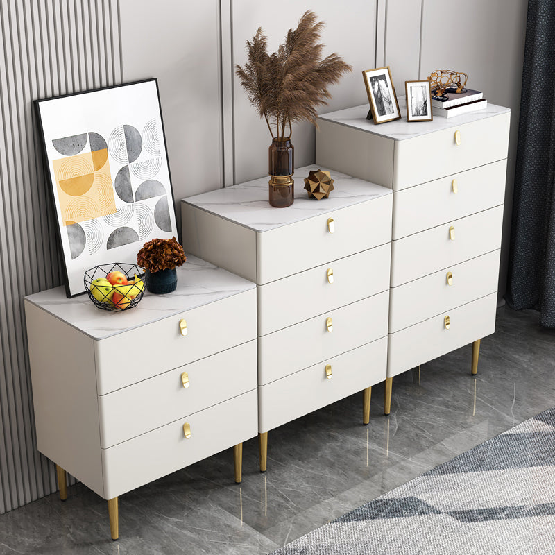 Glam Buffet/Console Pine Solid Wood and Stone Dining Buffet with Drawers Clearhalo 'buffet_sideboard' 'Buffets & Sideboards' 'furn' 'furn_buffet_sideboard' 'Furniture' 'furniture_buffet_sideboard' 'Kitchen & Dining Furniture' 5035444