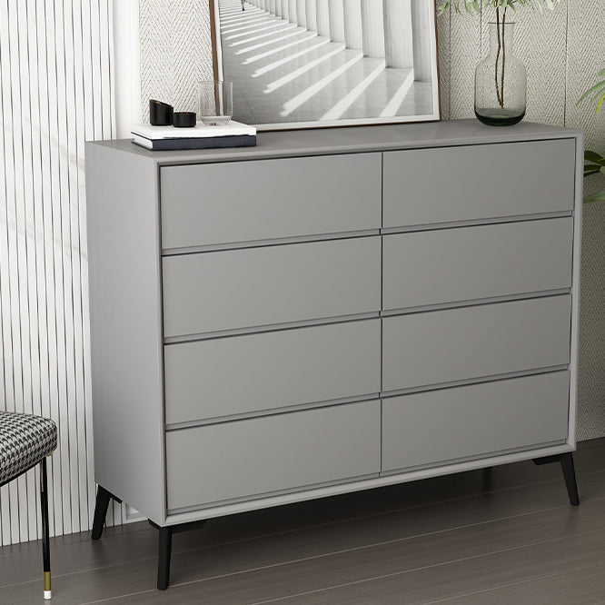 Modern Engineered Wood Buffet Sideboard 15.7"D Dining Room Buffet Server Clearhalo 'buffet_sideboard' 'Buffets & Sideboards' 'furn' 'furn_buffet_sideboard' 'Furniture' 'furniture_buffet_sideboard' 'Kitchen & Dining Furniture' 5035477