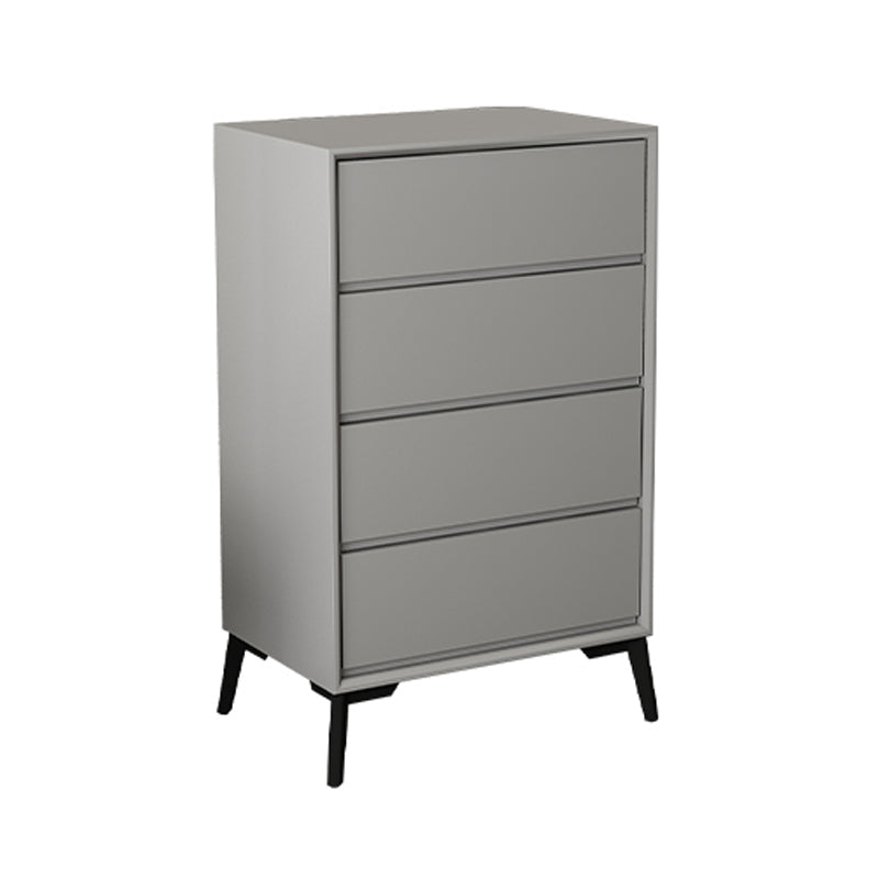 Modern Engineered Wood Buffet Sideboard 15.7"D Dining Room Buffet Server 24"L x 16"W x 39"H Light Gray Clearhalo 'buffet_sideboard' 'Buffets & Sideboards' 'furn' 'furn_buffet_sideboard' 'Furniture' 'furniture_buffet_sideboard' 'Kitchen & Dining Furniture' 5035481