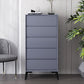 Modern Engineered Wood Buffet Sideboard 15.7"D Dining Room Buffet Server 21"L x 16"W x 33"H Gray-Blue Clearhalo 'buffet_sideboard' 'Buffets & Sideboards' 'furn' 'furn_buffet_sideboard' 'Furniture' 'furniture_buffet_sideboard' 'Kitchen & Dining Furniture' 5035489