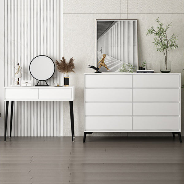 Modern Engineered Wood Buffet Sideboard 15.7"D Dining Room Buffet Server Clearhalo 'buffet_sideboard' 'Buffets & Sideboards' 'furn' 'furn_buffet_sideboard' 'Furniture' 'furniture_buffet_sideboard' 'Kitchen & Dining Furniture' 5035491