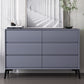 Modern Engineered Wood Buffet Sideboard 15.7"D Dining Room Buffet Server 47"L x 16"W x 31"H Gray-Blue Clearhalo 'buffet_sideboard' 'Buffets & Sideboards' 'furn' 'furn_buffet_sideboard' 'Furniture' 'furniture_buffet_sideboard' 'Kitchen & Dining Furniture' 5035492