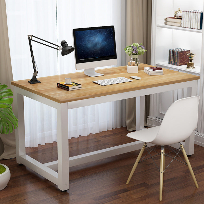 Modern Home Rectangular Writing Desk Bedroom Artificial Wood Office Desk Clearhalo 'furn' 'furn_office_desk' 'Furniture' 'furniture_office_desk' 'Office Desks' 'Office Furniture' 'office_desk' 5035550