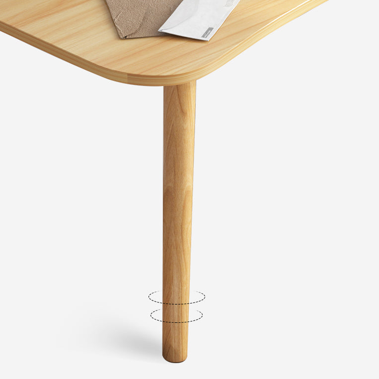 Modern Freeform Home Writing Desk Dormitory Artificial Wood Office Desk Clearhalo 'Furniture' 'furniture_office_desk' 'Office Desks' 'Office Furniture' 'office_desk' 5035588