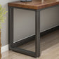 Industrial Style Office Desk Brown Home L-Shape Wooden Writing Desk Clearhalo 'furn' 'furn_office_desk' 'Furniture' 'furniture_office_desk' 'Office Desks' 'Office Furniture' 'office_desk' 5035603