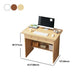 Rectangular Manufactured Wood Writing Desk Modern Desk with Two Drawers Clearhalo 'furn' 'furn_office_desk' 'Furniture' 'furniture_office_desk' 'Office Desks' 'Office Furniture' 'office_desk' 5035660