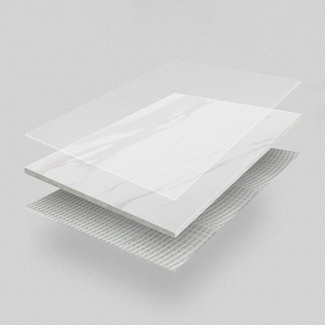 Modern & Contemporary White Desk Sintered Stone Bedroom with 3-Drawer Writing Desk Clearhalo 'furn' 'furn_office_desk' 'Furniture' 'furniture_office_desk' 'Office Desks' 'Office Furniture' 'office_desk' 5035687