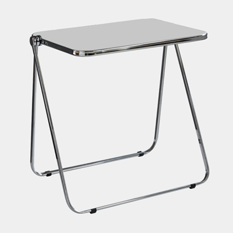 Modern Style Office Desk Home Bedroom Acrylic Adjustable Folding Table,25.1"L X 19.6"W Clearhalo 'furn' 'furn_office_desk' 'Furniture' 'furniture_office_desk' 'Office Desks' 'Office Furniture' 'office_desk' 5035702