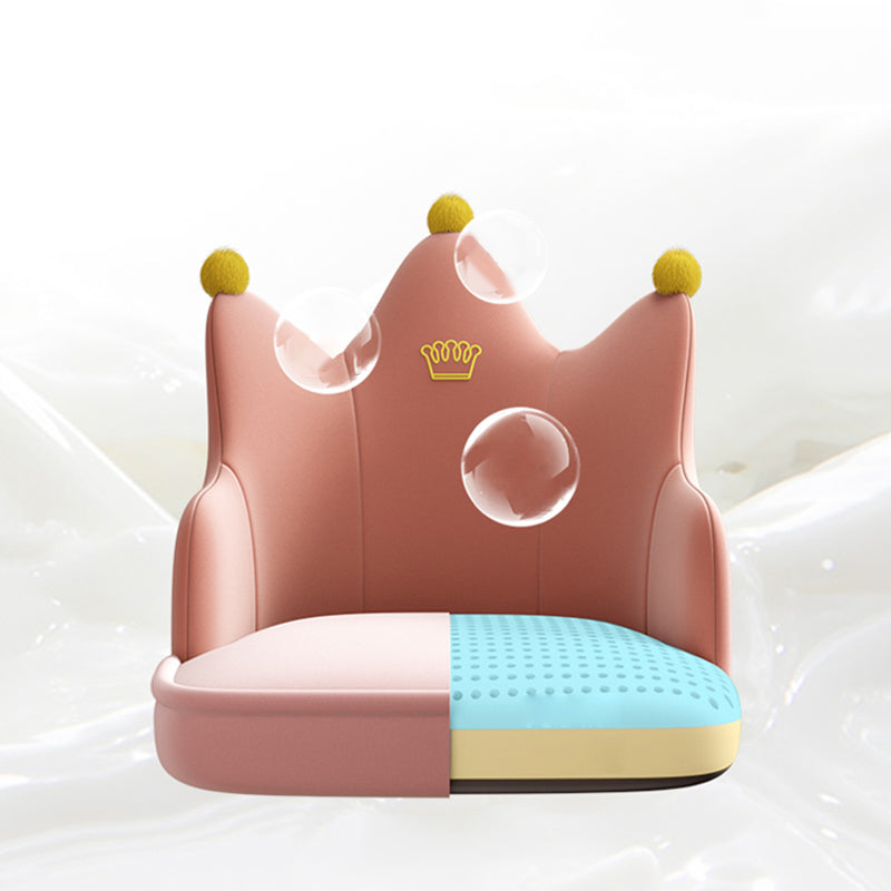 Upholstered Computer Desk Chair with Padded Arms Modern Velvet Parsons Office Chair Clearhalo 'Furniture' 'furniture_office_chair' 'Office Chairs' 'Office Furniture' 'office_chair' 5035759