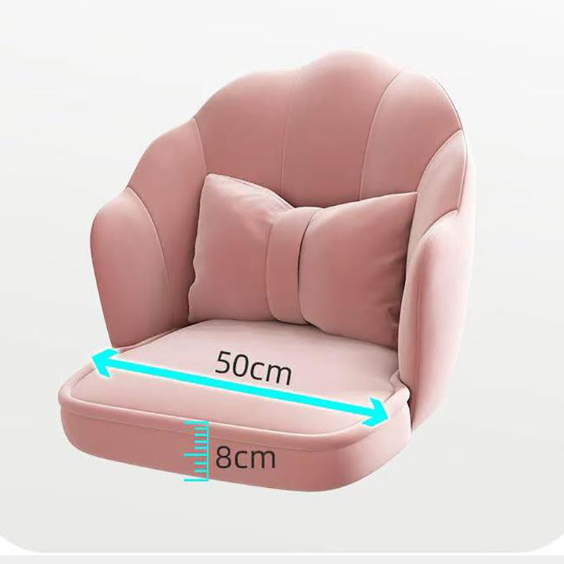 Armless Office Chair with Wheels Modern Task Chair with Low Back Clearhalo 'furn' 'furn_office_chair' 'Furniture' 'furniture_office_chair' 'Office Chairs' 'Office Furniture' 'office_chair' 5035783