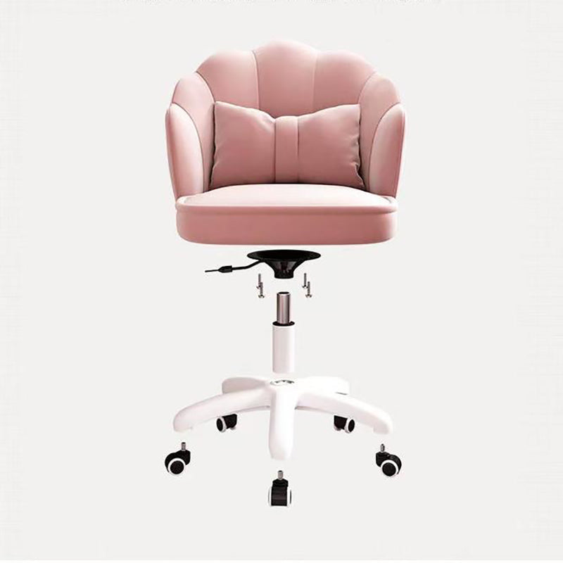 Armless Office Chair with Wheels Modern Task Chair with Low Back Clearhalo 'furn' 'furn_office_chair' 'Furniture' 'furniture_office_chair' 'Office Chairs' 'Office Furniture' 'office_chair' 5035785