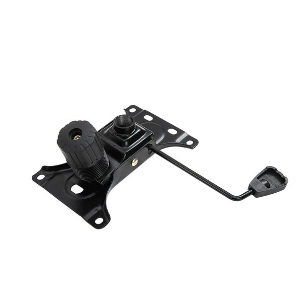 Swivel Computer Desk Chair with Padded Arms Black Frame Modern Office Chair Clearhalo 'furn' 'furn_office_chair' 'Furniture' 'furniture_office_chair' 'Office Chairs' 'Office Furniture' 'office_chair' 5035799