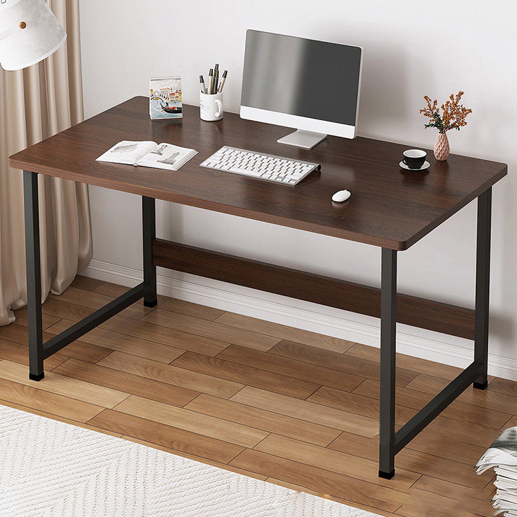 Industrial Style Home Office Desk Wooden Rectangular Writing Desk Clearhalo 'furn' 'furn_office_desk' 'Furniture' 'furniture_office_desk' 'Office Desks' 'Office Furniture' 'office_desk' 5036606