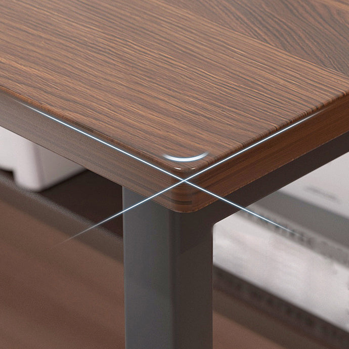 Industrial Style Home Office Desk Wooden Rectangular Writing Desk Clearhalo 'furn' 'furn_office_desk' 'Furniture' 'furniture_office_desk' 'Office Desks' 'Office Furniture' 'office_desk' 5036613