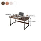 Industrial Style Home Office Desk Wooden Rectangular Writing Desk Clearhalo 'furn' 'furn_office_desk' 'Furniture' 'furniture_office_desk' 'Office Desks' 'Office Furniture' 'office_desk' 5036624