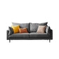Linen 33"W Sofa Pillow Top Arm Sofa with 2 Pillows for Living Room Dark Gray Clearhalo 'furn' 'furn_sofas' 'Furniture' 'furniture_sofas' 'Living Room Furniture' 'Sofa' 'sofas' 5039510