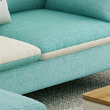 Linen Blend Removable Cushions Square Arm Sectional with Storage and Chaise Clearhalo 'furn' 'furn_sectionals' 'Furniture' 'furniture_sectionals' 'Living Room Furniture' 'Sectionals' 5039522