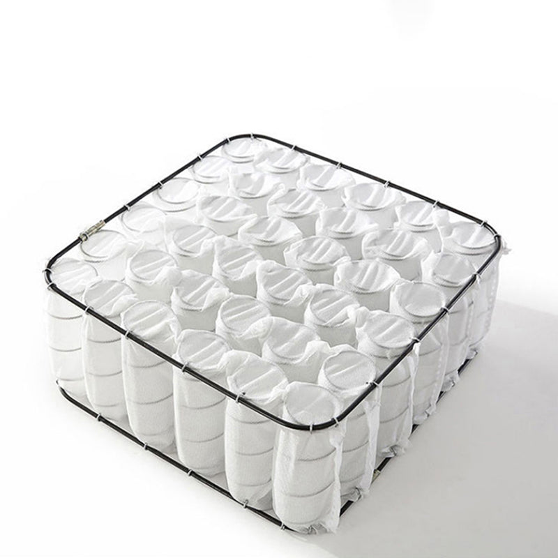 33.46"High Fabric Sloped Arms Sectional Sofa with 2 Cup Holders,White Clearhalo 'furn' 'furn_sectionals' 'Furniture' 'furniture_sectionals' 'Living Room Furniture' 'Sectionals' 5039559