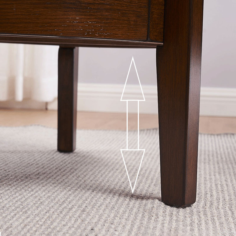 24" L x 24" W Farmhouse Side End Table Wooden Side Table with Shelve and Drawer Clearhalo 'Coffee & Accent Tables' 'End & Side Tables' 'end_side_table' 'end_side_tables' 'furn' 'furn_end_side_tables' 'Furniture' 'furniture_end_side_table' 'Living Room Furniture' 5039612