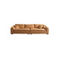 Faux Leather Modern Cushions Sofa 30.7" H Pillow Top Arm Sofa & Chaise Clearhalo 'furn' 'furn_sectionals' 'Furniture' 'furniture_sectionals' 'Living Room Furniture' 'Sectionals' 5039663