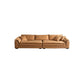 Faux Leather Modern Cushions Sofa 30.7" H Pillow Top Arm Sofa & Chaise Clearhalo 'furn' 'furn_sectionals' 'Furniture' 'furniture_sectionals' 'Living Room Furniture' 'Sectionals' 5039664