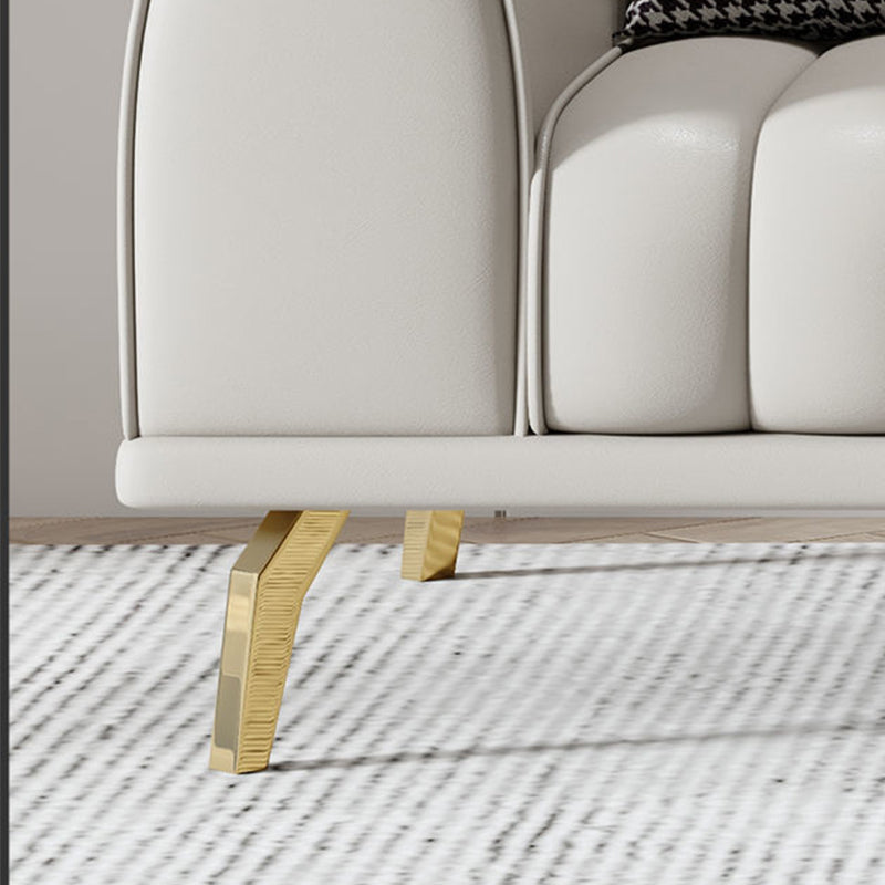 Modern Rolled Arm Sofa Standard Sofa with Sewn Pillow Back for Living Room Clearhalo 'Furniture' 'furniture_sofas' 'Living Room Furniture' 'Sofa' 'sofas' 5039739