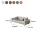 Modern Rolled Arm Sofa Standard Sofa with Sewn Pillow Back for Living Room Clearhalo 'Furniture' 'furniture_sofas' 'Living Room Furniture' 'Sofa' 'sofas' 5039742
