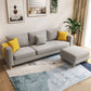Linen Contemporary Square Arm Sofa Standard Sofa with Slipcovered for Living Room Clearhalo 'furn' 'furn_sofas' 'Furniture' 'furniture_sofas' 'Living Room Furniture' 'Sofa' 'sofas' 5039774