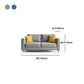 Linen Contemporary Square Arm Sofa Standard Sofa with Slipcovered for Living Room Clearhalo 'furn' 'furn_sofas' 'Furniture' 'furniture_sofas' 'Living Room Furniture' 'Sofa' 'sofas' 5039785