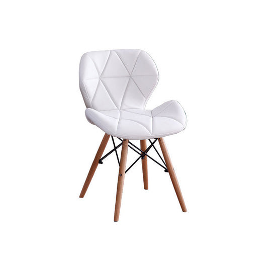 PU Chair18.5" L x23.6"W x27.5"H Armless MW Chair for Living Room Clearhalo 'Accent Chairs' 'accent_chairs' 'Chairs & Seating' 'Furniture' 'furniture_accent_chairs' 'Living Room Furniture' 5039885